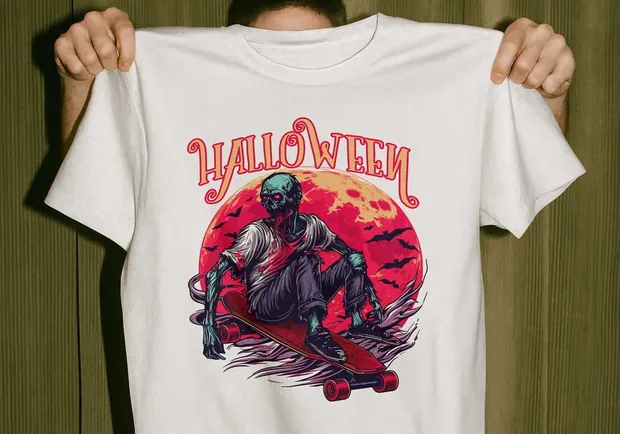 T-shirt design preview