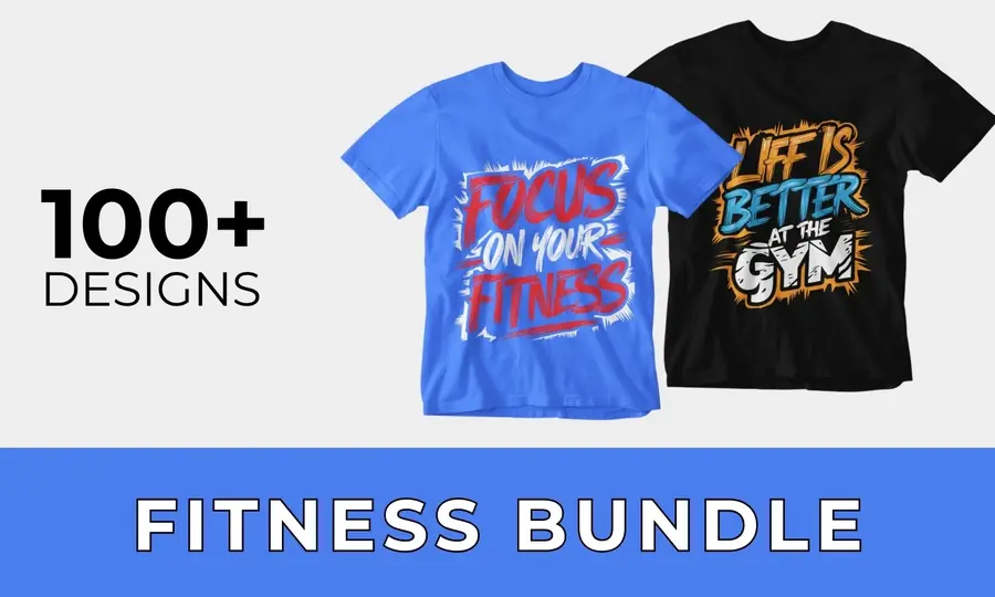 Fitness T-shirt designs
