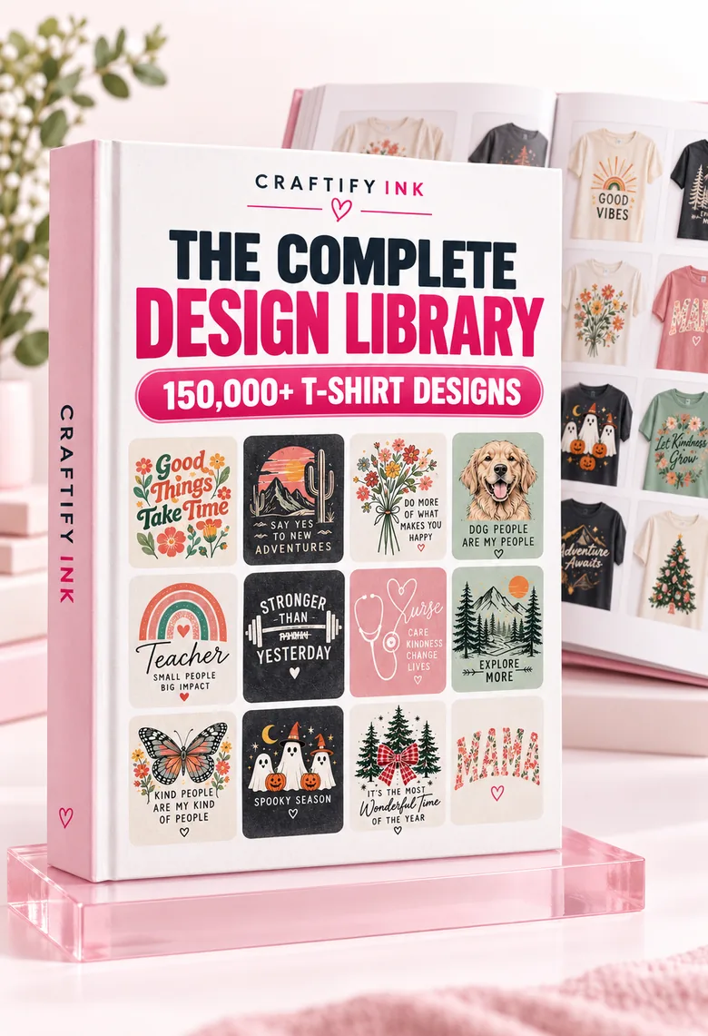 The Complete Design Library — 150,000+ T-shirt designs