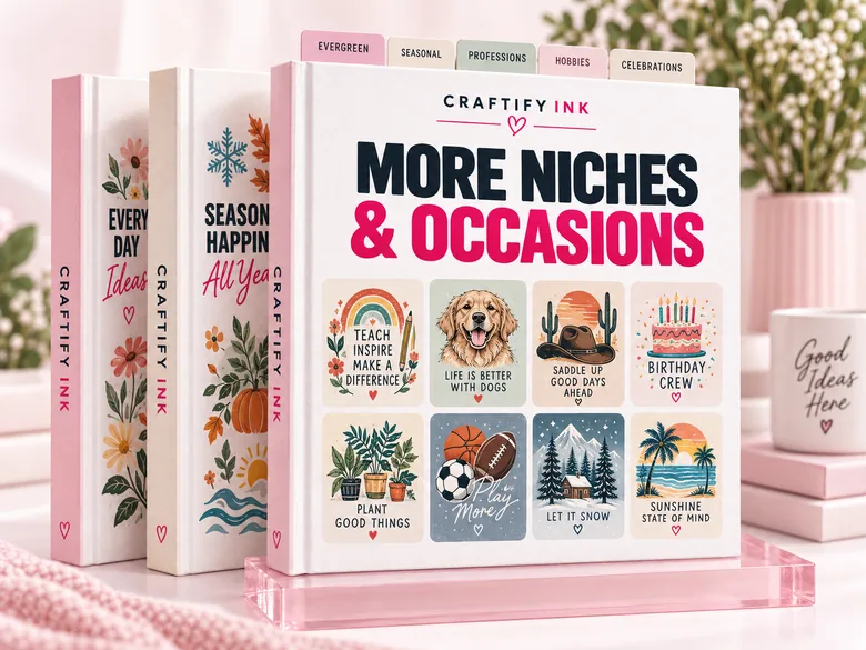 More Niches & Occasions — evergreen, seasonal, professions, hobbies, celebrations